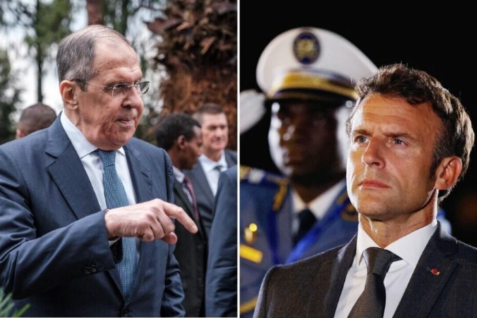 Lavrov Macron minaccia Russia