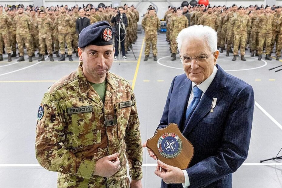 soldati italiani Ucraina Mattarella