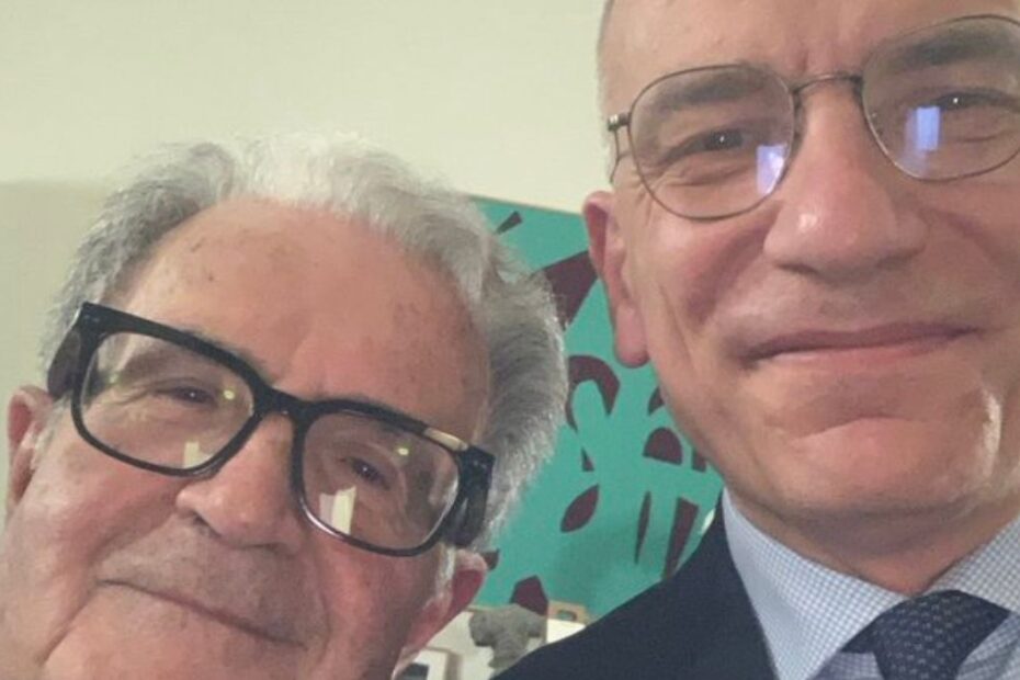 Prodi capelli giornalista Letta