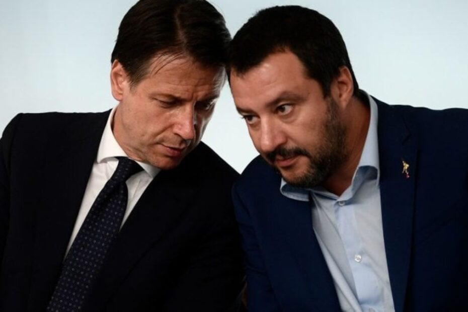 Conte Salvini mozione riarmo