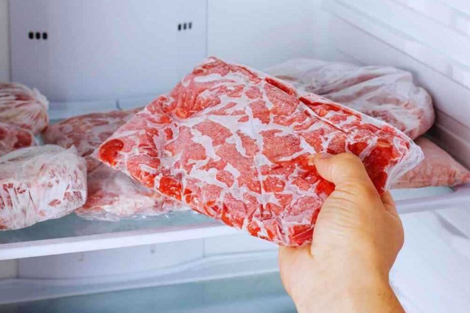 come congelare la carne correttamente