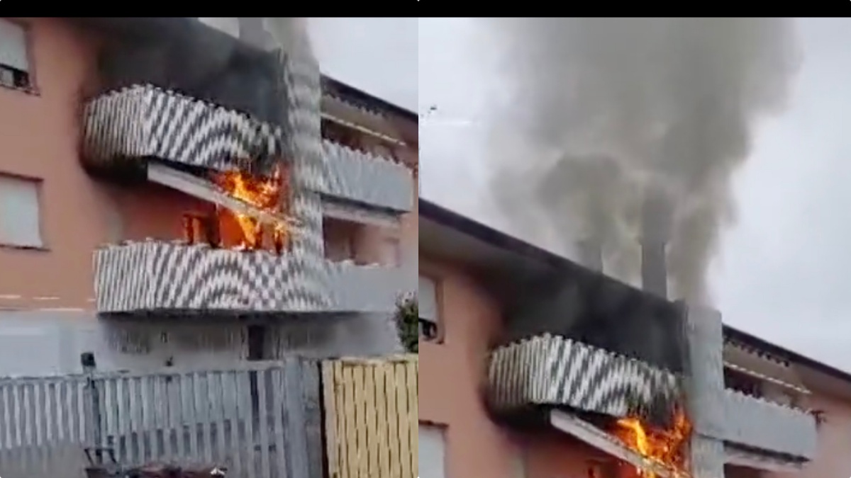Udine incendio da Thesocialpost.it udine incendio in appartamento tempestivo intervento dei vigili del fuoco