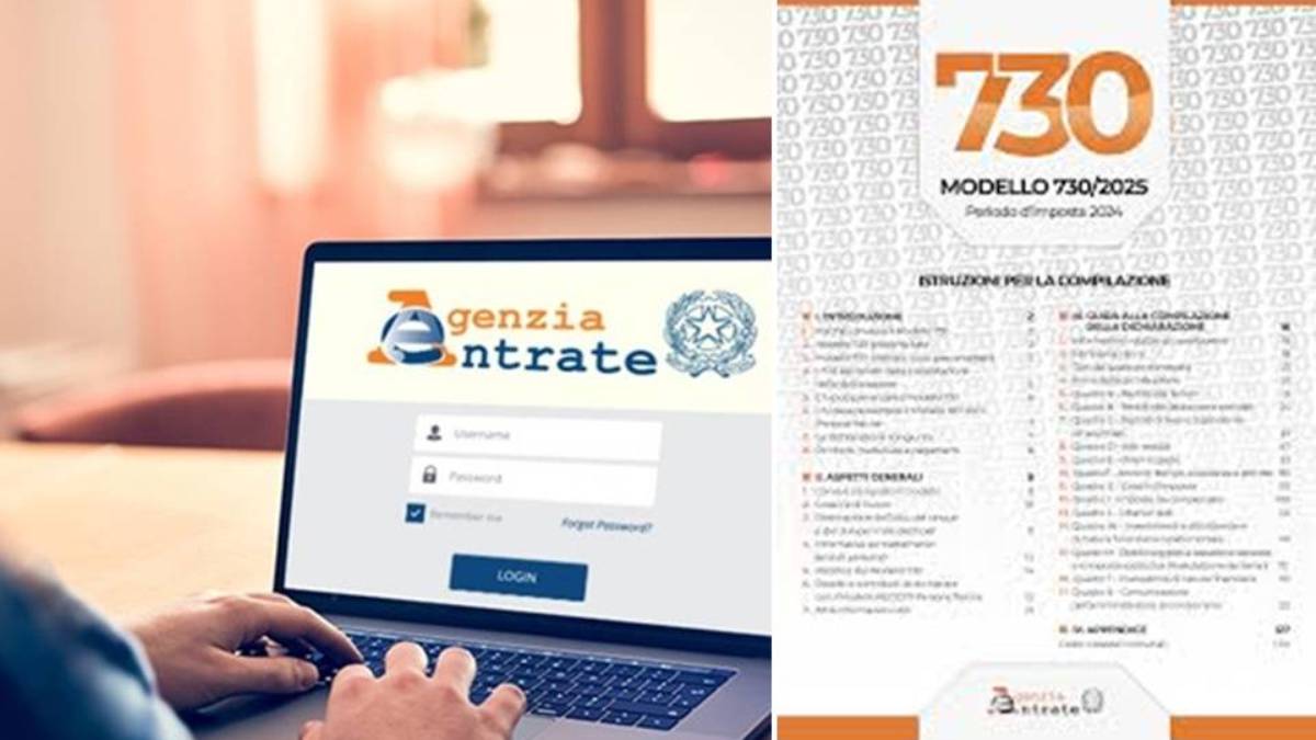 modello 730 precompilato 2025