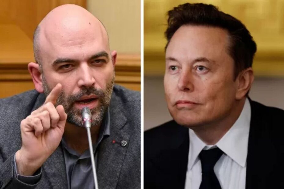 Musk profezia Roberto Saviano