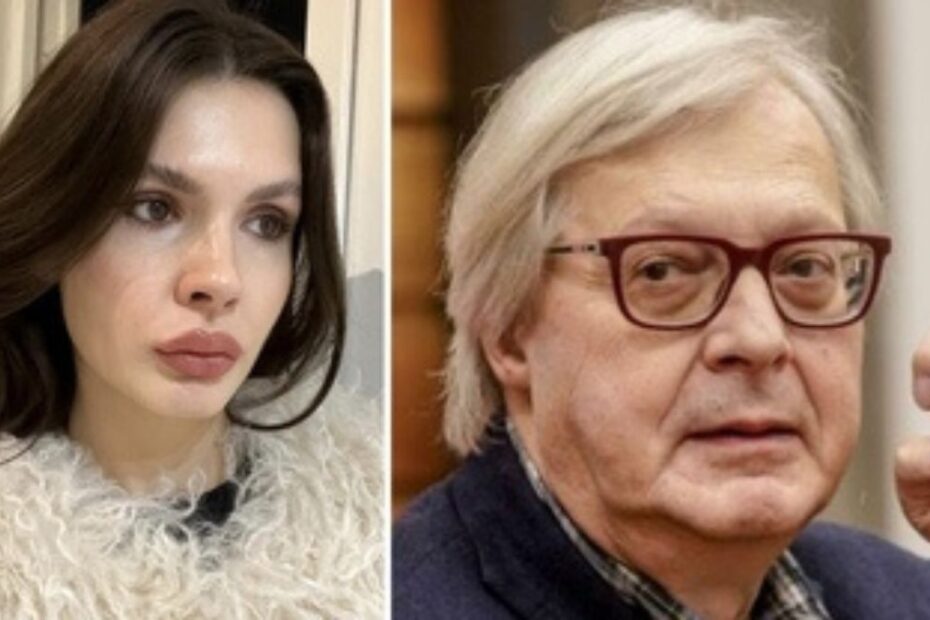 Sgarbi figlia situazione pesante