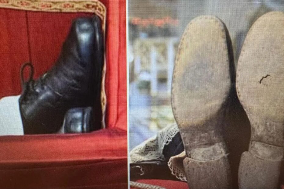 Papa Francesco scarpe consumate