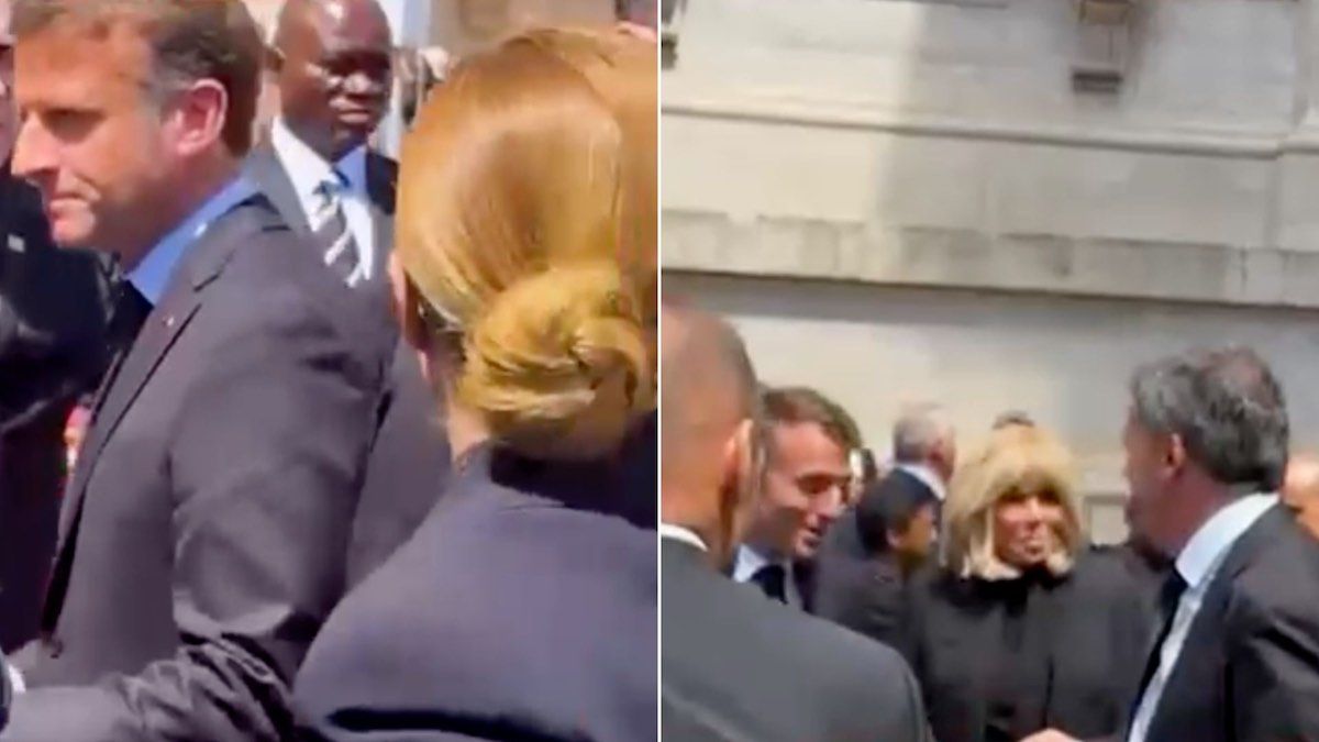 Meloni Macron funerale papa