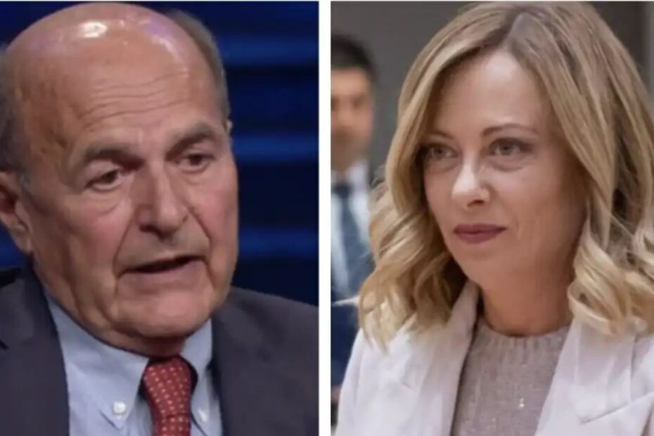 Bersani attacca Meloni regista
