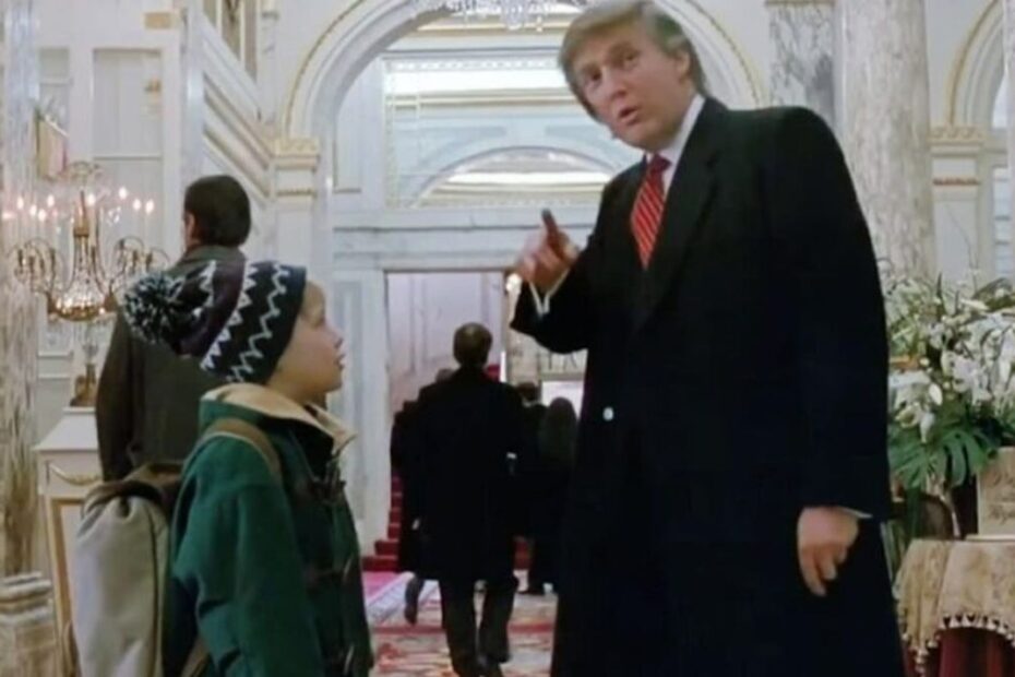 Chris Columbus tagliare Trump