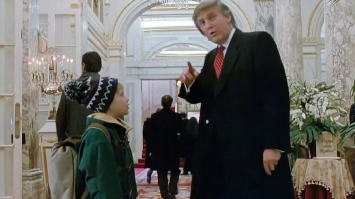 Chris Columbus tagliare Trump