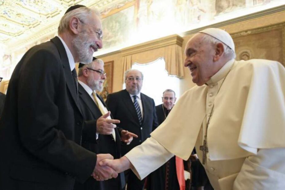 riccardo di segni e papa francesco