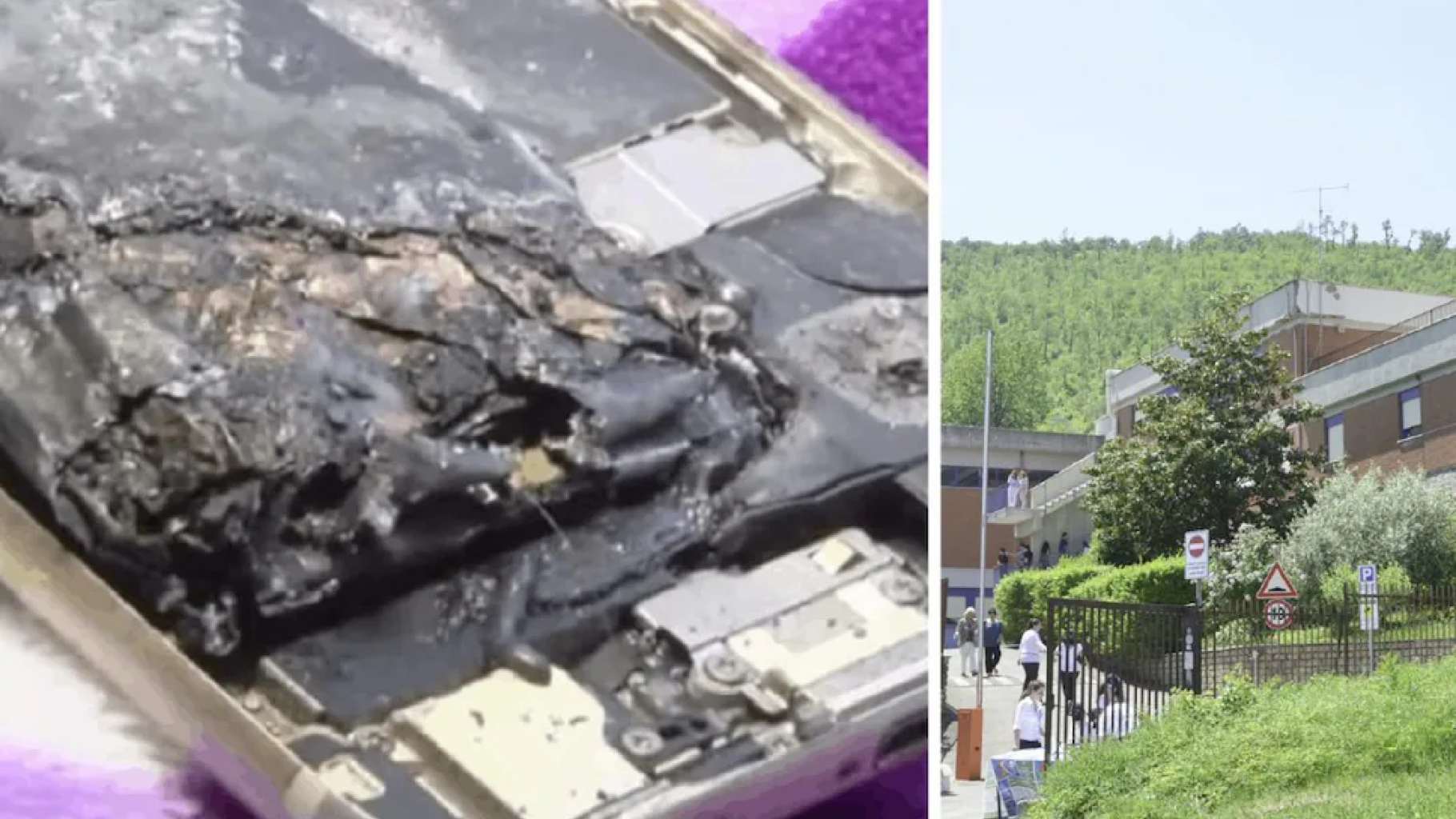 Italia: un boato improvviso ed esplode cellulare in classe, liceo evacuato