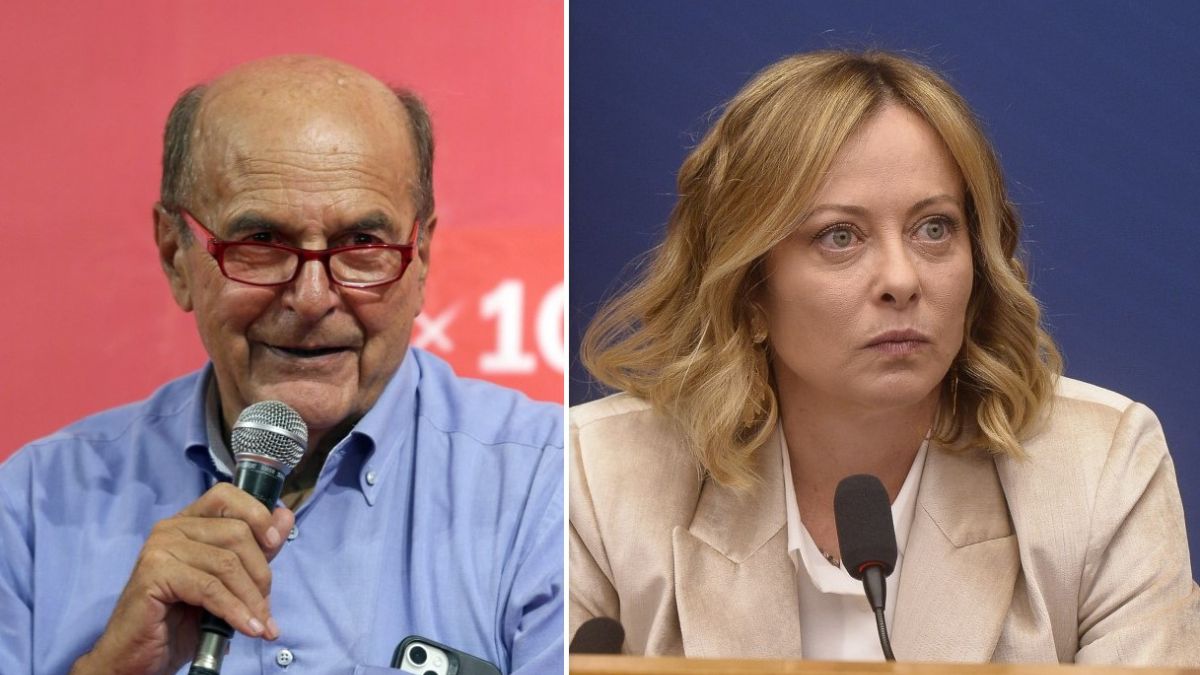 Bersani Meloni peggio Berlusconi