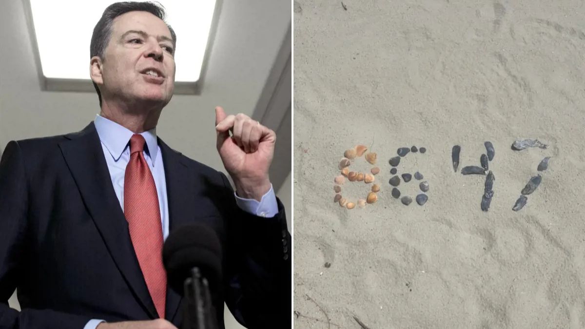 L’ex direttore dell’Fbi James Comey pubblica una foto sui social, il sospetto: “Segnale segreto per uccidere Trump” L’ex direttore dell’Fbi James Comey pubblica una foto sui social, il sospetto: “Segnale segreto per uccidere Trump”