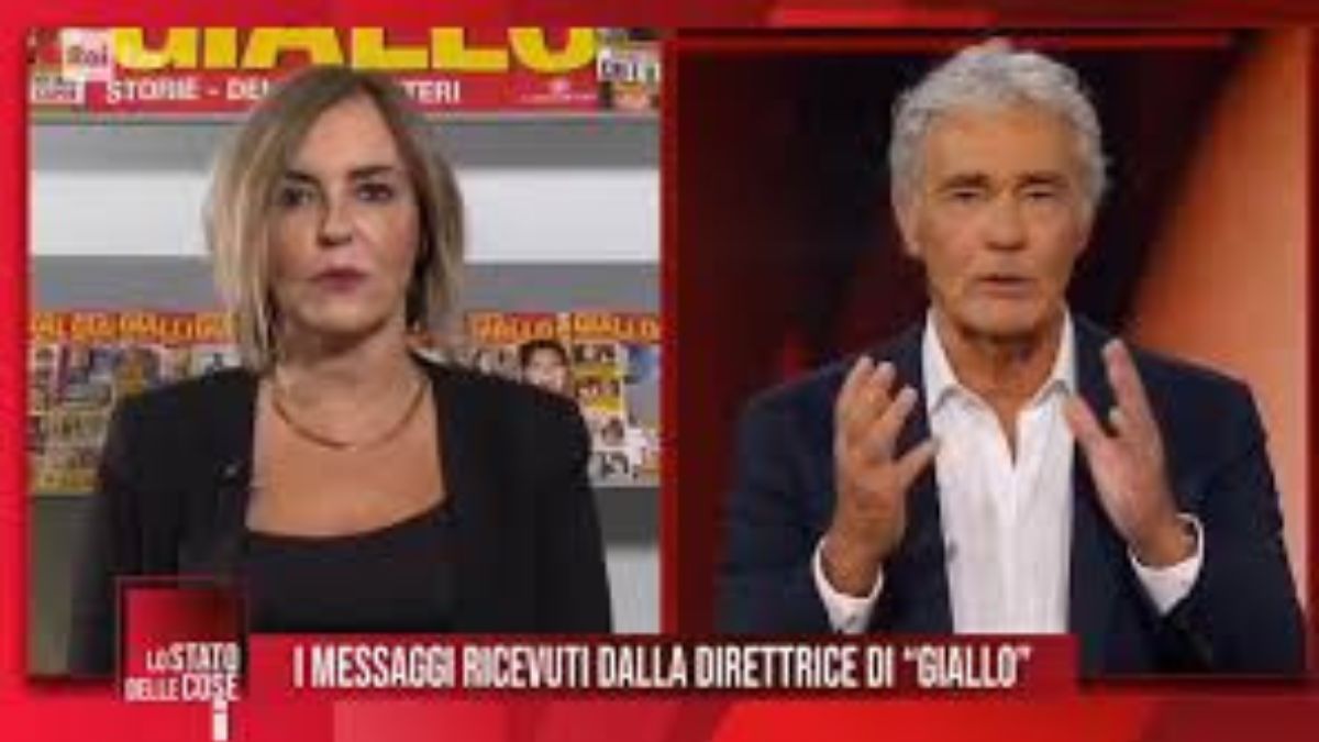 garlasco lite in diretta tra giletti e la direttrice di giallo dimmi la verità sui messaggi di paola cappa da Thesocialpost.it garlasco lite in diretta tra giletti e la direttrice di giallo dimmi la verità sui messaggi di paola cappa