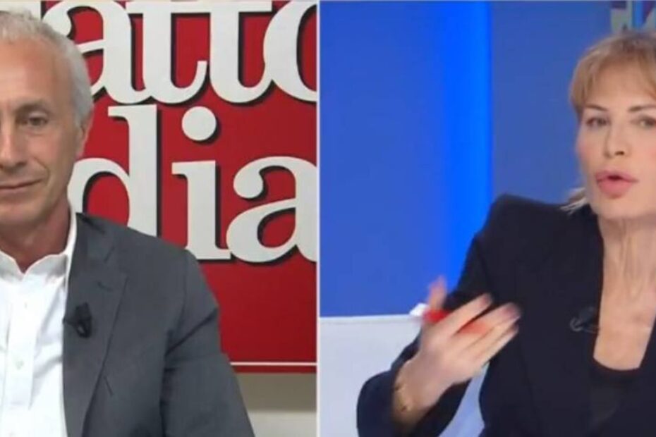 Travaglio Gruber Meloni Volenterosi