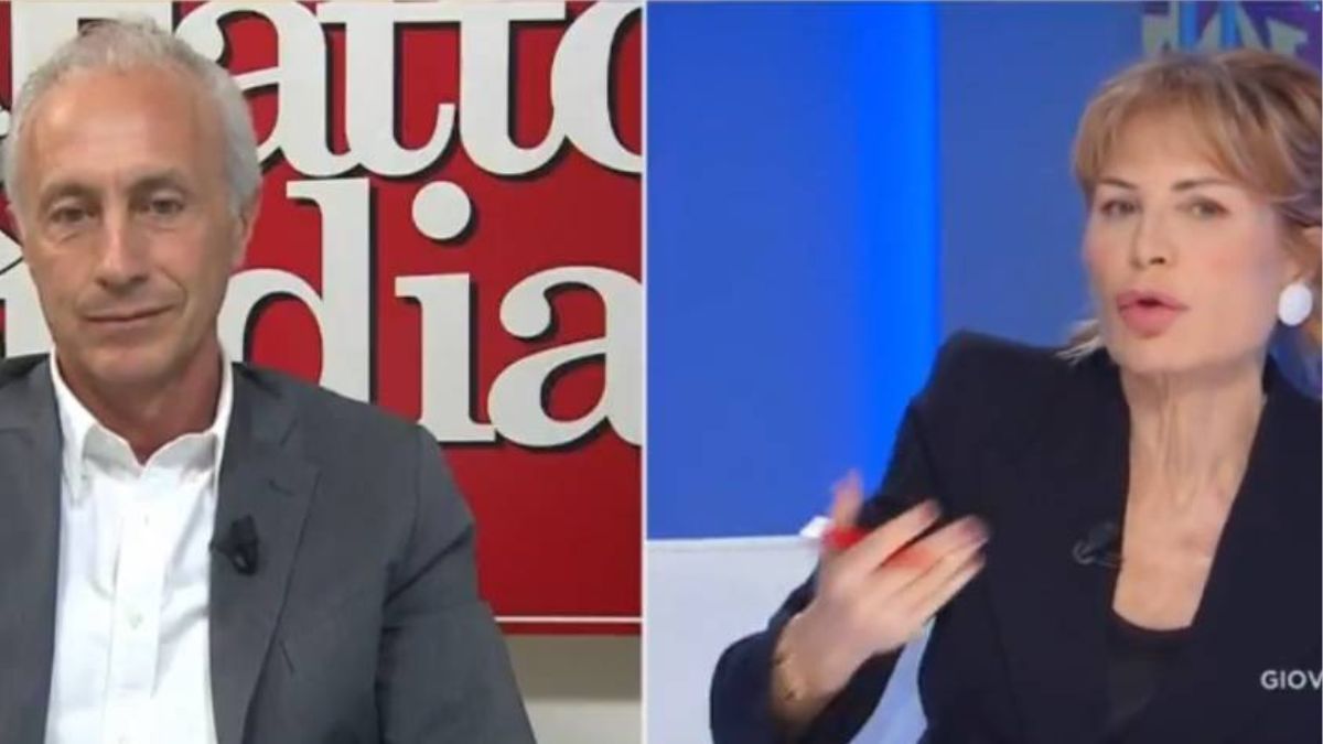 Travaglio Gruber Meloni Volenterosi