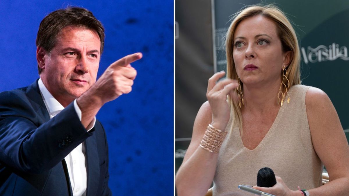Conte Meloni vergogna nazionale