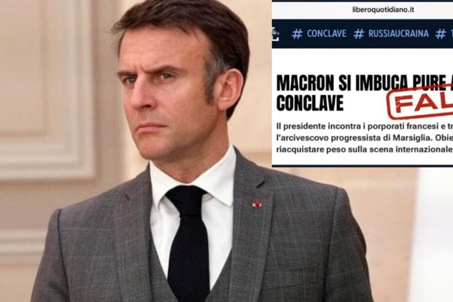 Macron Libero Conclave falso