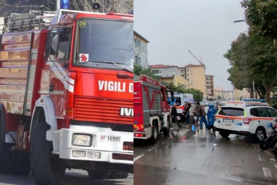 Piombino incendio scuola evacuata