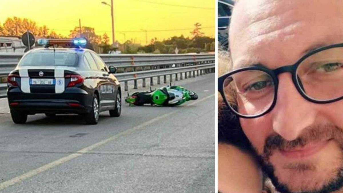 morto motociclista Cosimo Simone