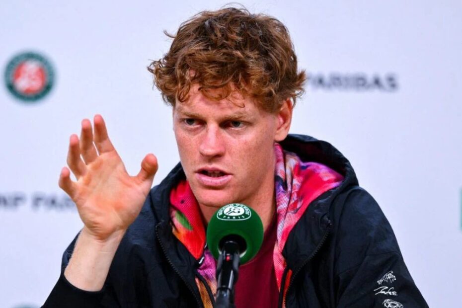 Roland Garros Sinner giornalista