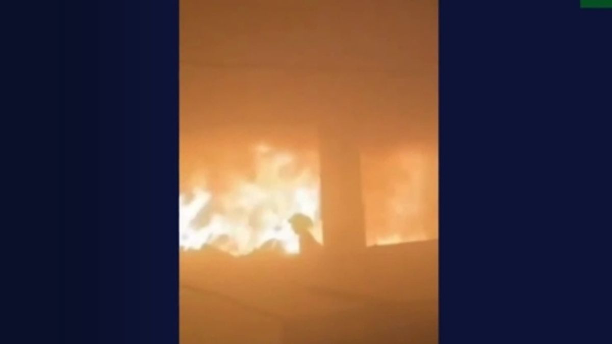 Gaza video bambina fiamme