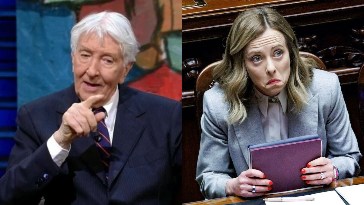 Augias Meloni Dimartedì rispostacce