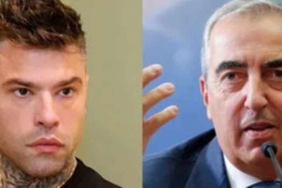 Fedez congresso Forza Italia