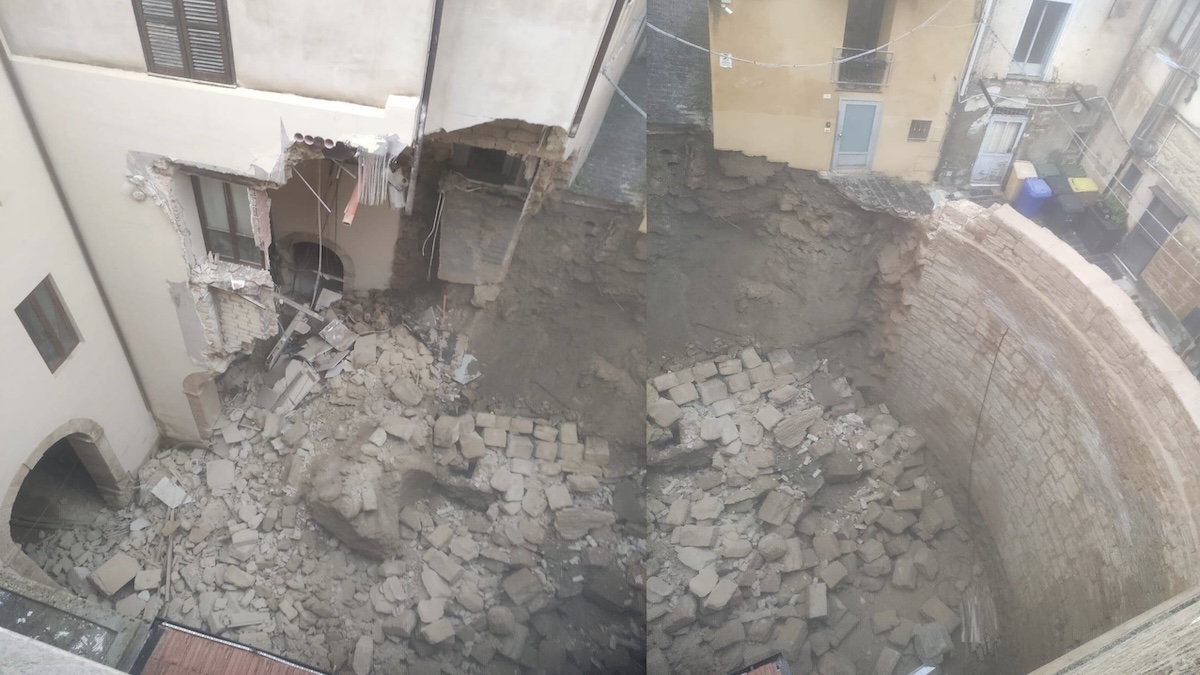 Maltempo Italia, crolla l’edificio dell’ospedale: un boato e poi il terrore Maltempo Italia, crolla l’edificio dell’ospedale: un boato e poi il terrore