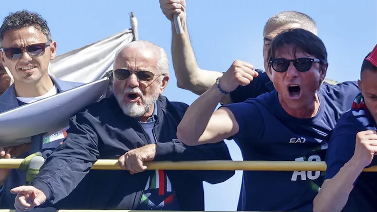 Incontro epico Conte-De Laurentiis: l’intesa è totale e il futuro brillante