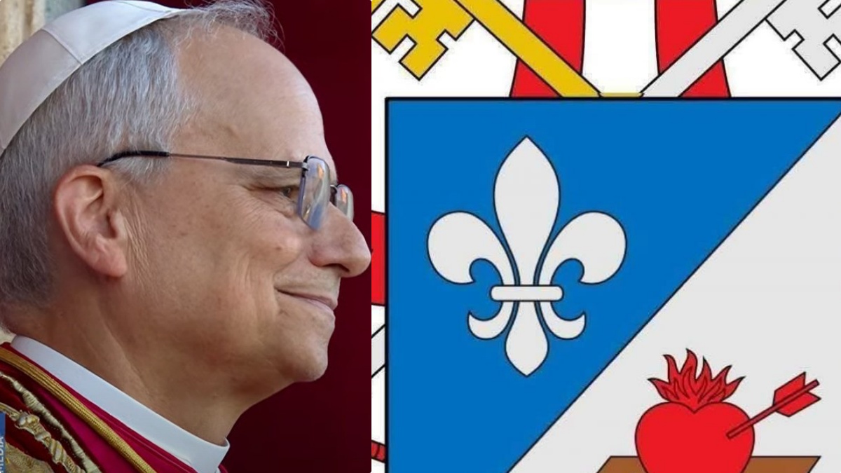 Stemma di Papa Prevost, dai simboli si capisce come guiderà la Chiesa Stemma di Papa Prevost, dai simboli si capisce come guiderà la Chiesa