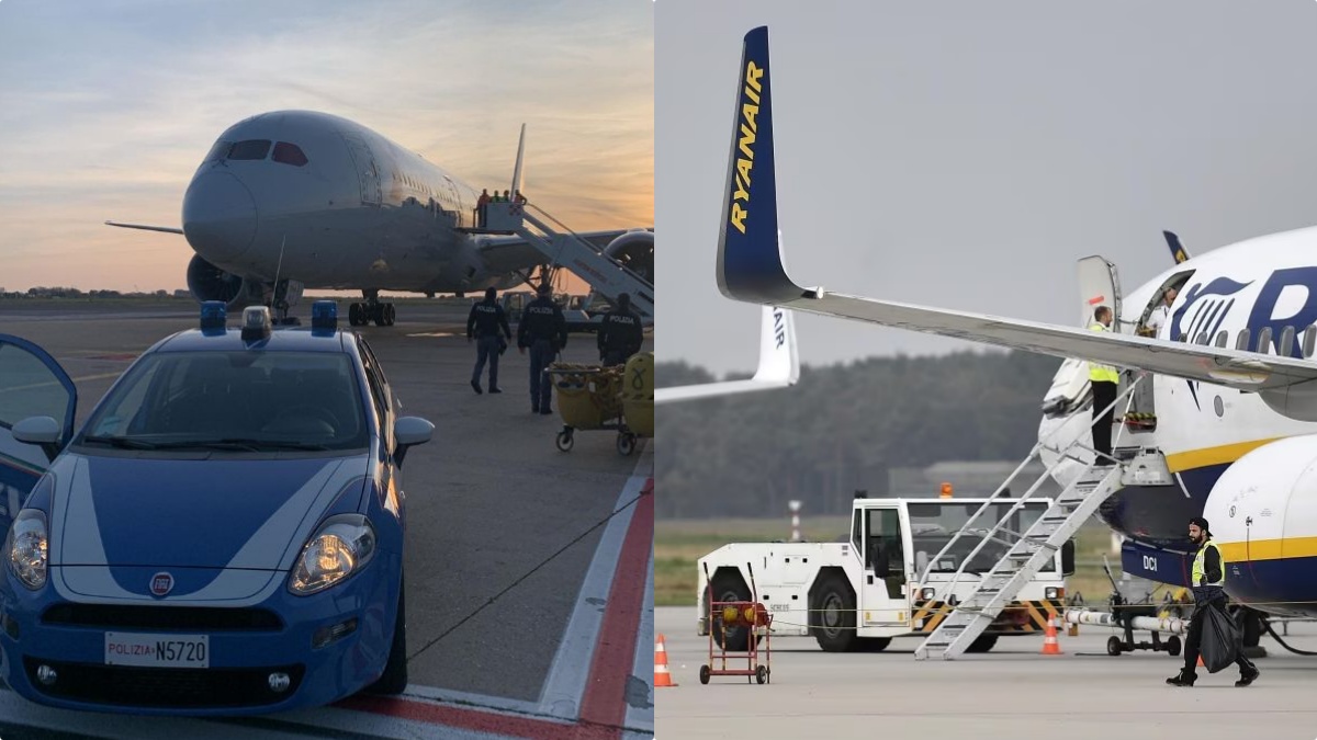 Allarme bomba su un volo: passeggeri bloccati sull’aereo e pista chiusa Allarme bomba su un volo: passeggeri bloccati sull’aereo e pista chiusa