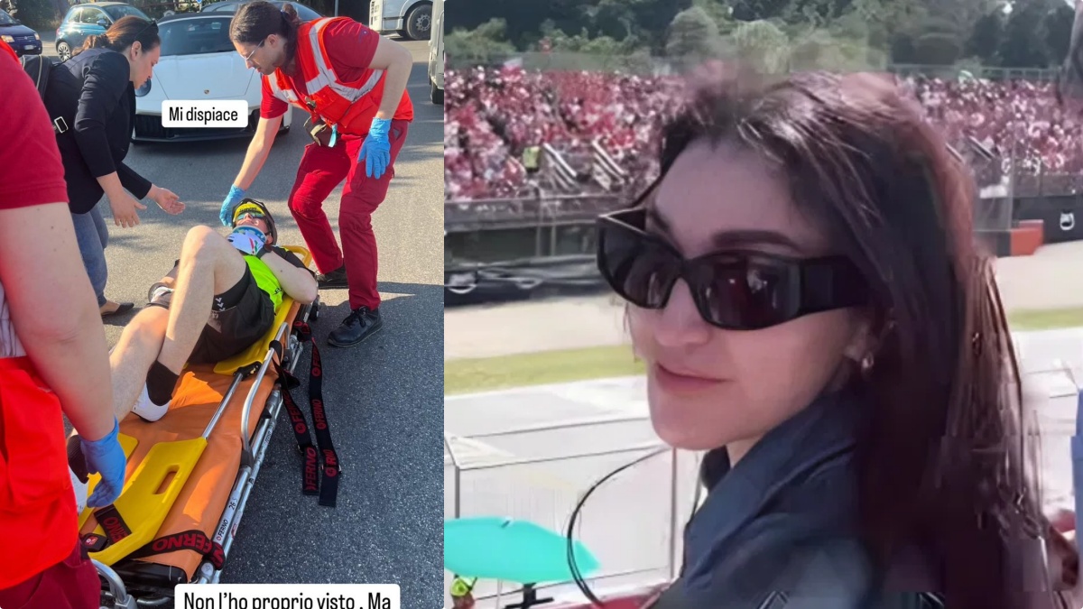 Elisabetta Franchi investe un ciclista, il gesto shock subito dopo: scoppia la polemica Elisabetta Franchi investe un ciclista, il gesto shock subito dopo: scoppia la polemica