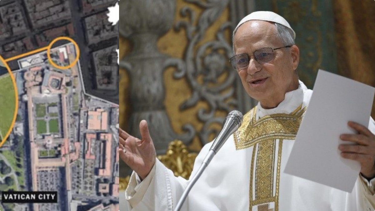 Quel campo segreto a San Pietro, che partite con Papa Leone! La foto che svela tutto Quel campo segreto a San Pietro, che partite con Papa Leone! La foto che svela tutto