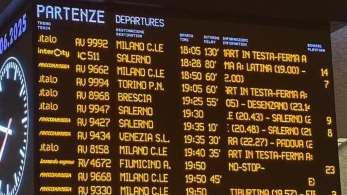 Treni Italia, caos totale: tutto bloccato: cosa succede Treni Italia, caos totale: tutto bloccato: cosa succede