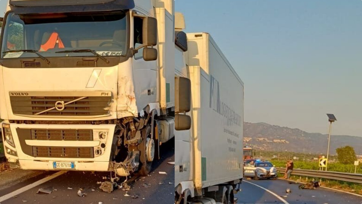 Schianto micidiale, preso in pieno da un camion: muore a 17 anni dopo un volo di 70 metri Schianto micidiale, preso in pieno da un camion: muore a 17 anni dopo un volo di 70 metri