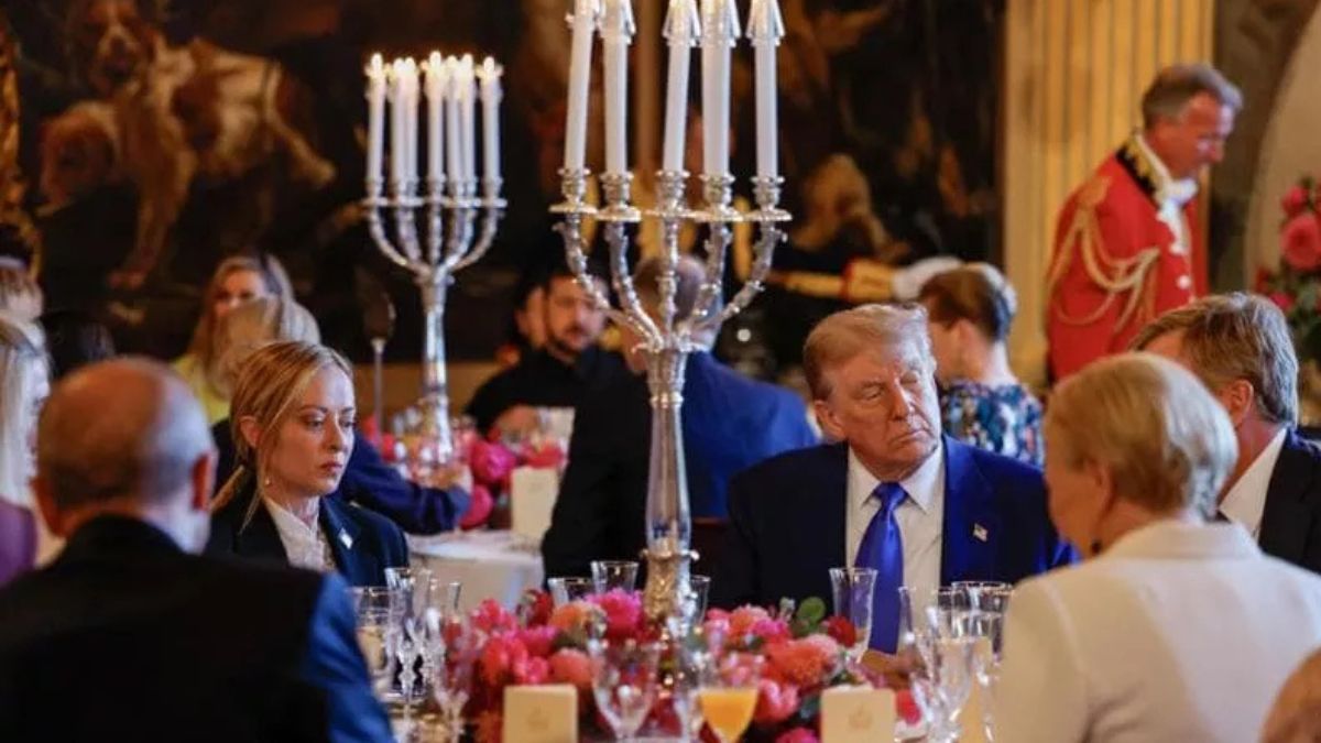 Vertice Nato, la promessa di Meloni a Trump: “Tre miliardi in più per le armi” Vertice Nato, la promessa di Meloni a Trump: “Tre miliardi in più per le armi”