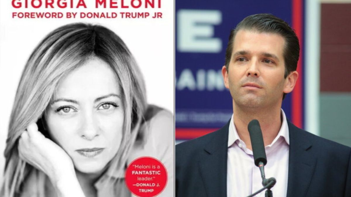 libro Meloni prefazione Trump jr