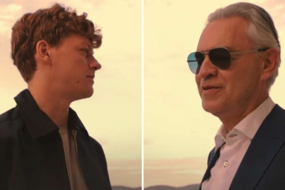 Sinner canta canzone Bocelli