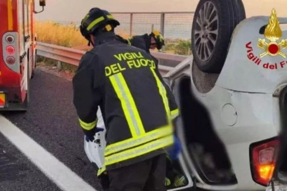 auto A14 Senigallia morto