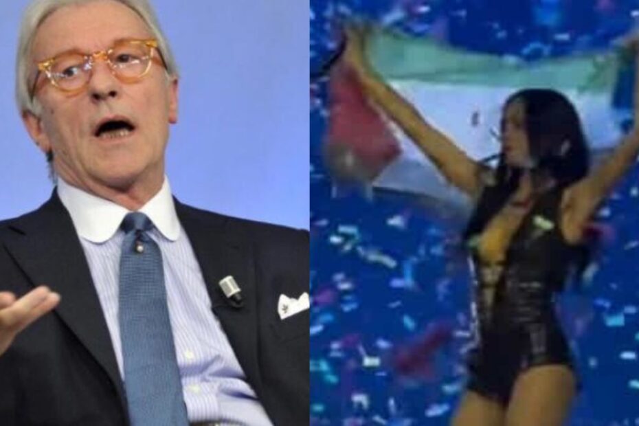 Feltri Elodie bandiera palestinese