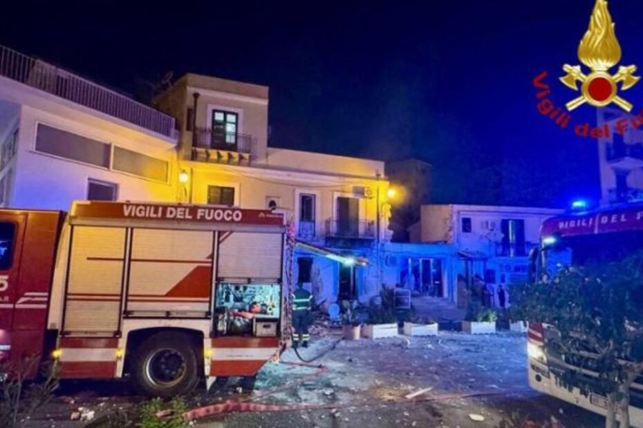 esplode palazzina Palermo vittime