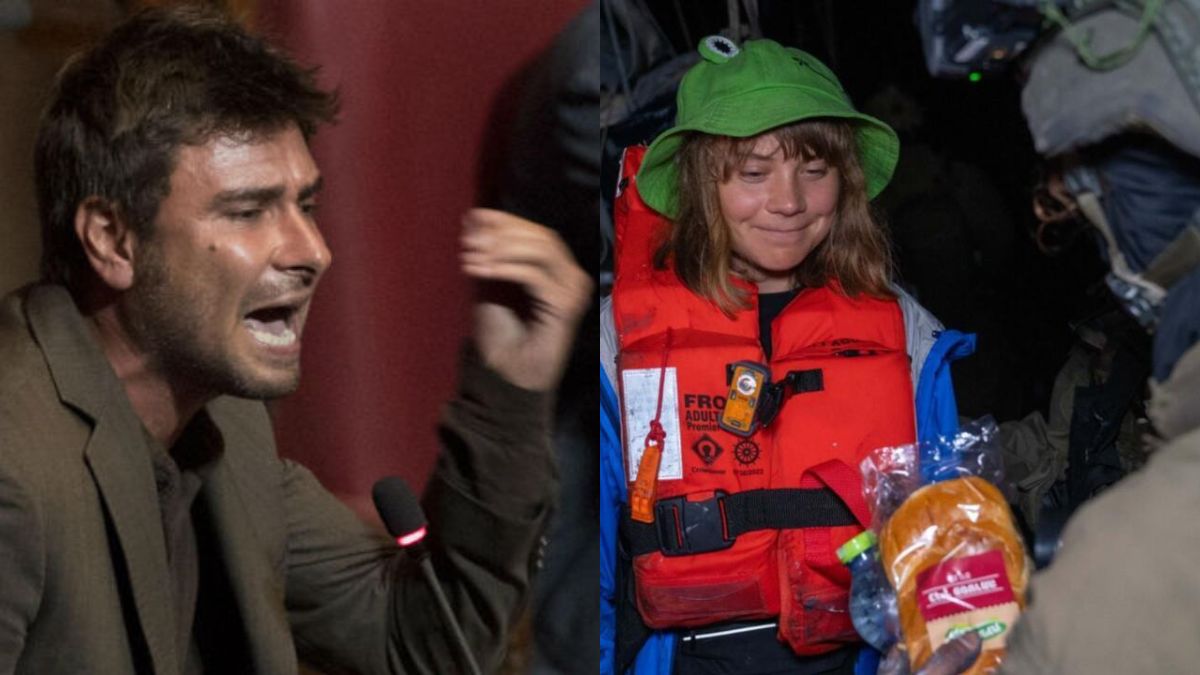 Greta Thunberg, Di Battista infuriato: “Le bestie di Satana israeliane hanno rapito l’equipaggio della Freedom Flotilla” Greta Thunberg, Di Battista infuriato: “Le bestie di Satana israeliane hanno rapito l’equipaggio della Freedom Flotilla”