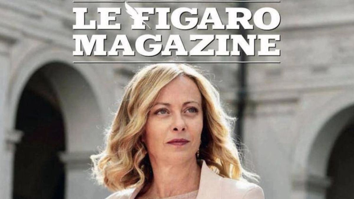 Giorgia Meloni Le Figaro