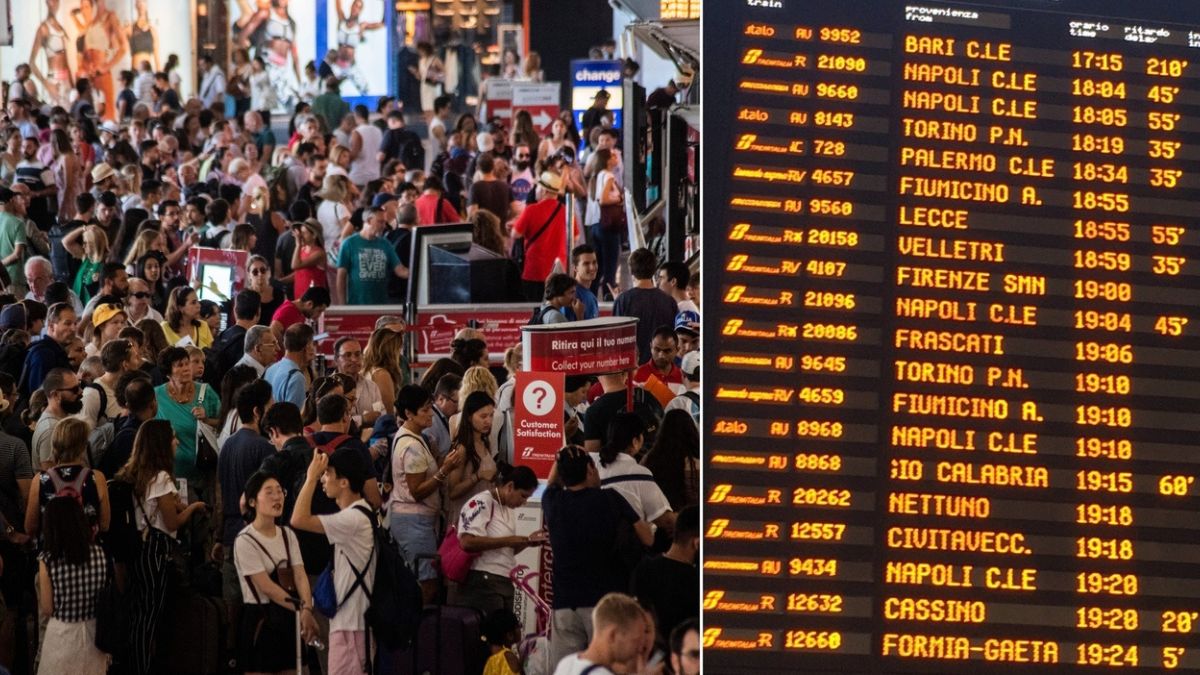 guasto alta velocità Roma Napoli