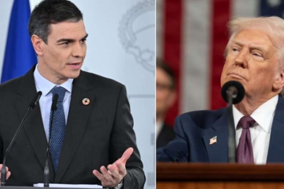 Nato Trump Sanchez Spagna
