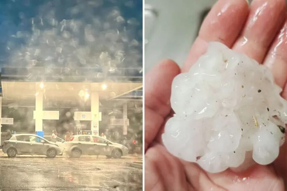 grandinata record Friuli Veneto