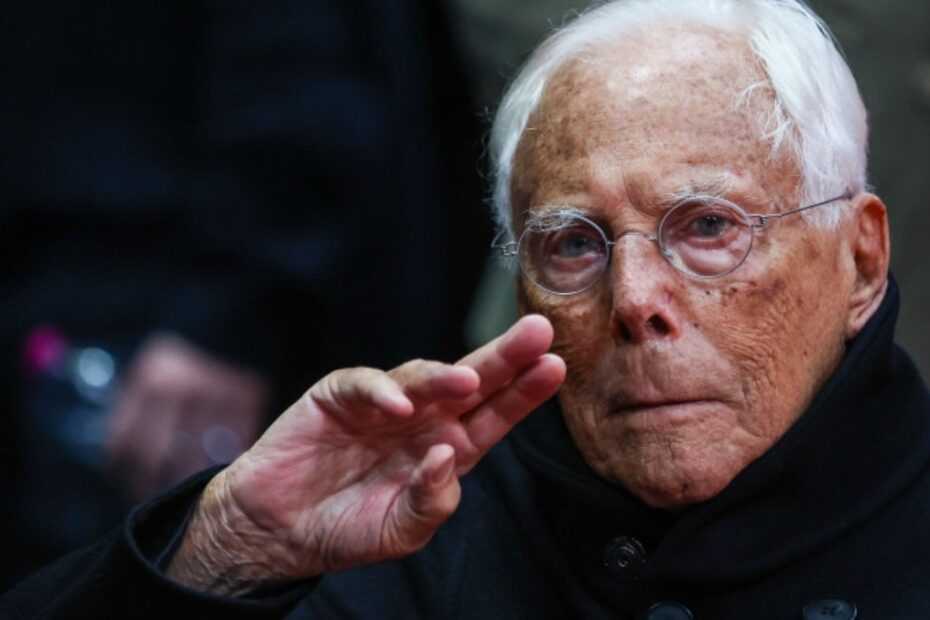 giorgio armani come sta