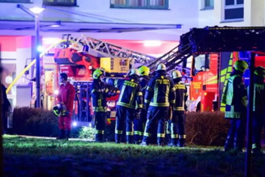 incendio in ospedale